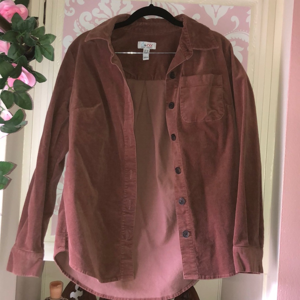 D&co denim company corduroy jacket